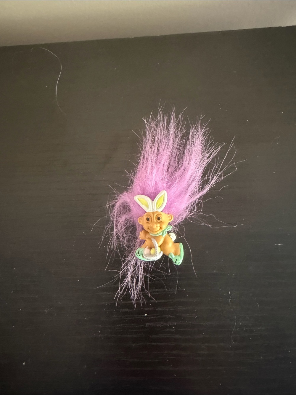Vintage Troll Wacky Wabbit Easter Pin